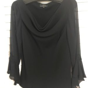 Fancy Dressy Black Top